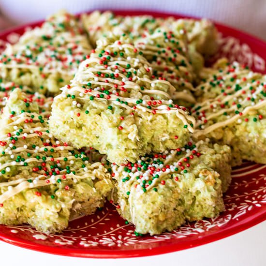 Rice Krispies Christmas Trees - Recipe photo by lifeisalullaby