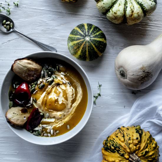 Butternut Squash Soup - Recipe photo by PenelopeCooks