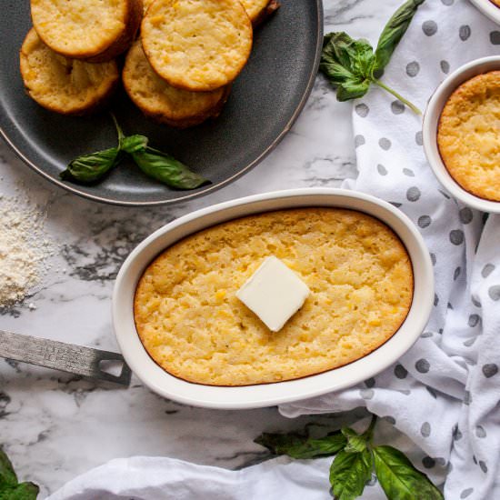 Corn Soufflé - Recipe photo by More Than You Can Chew