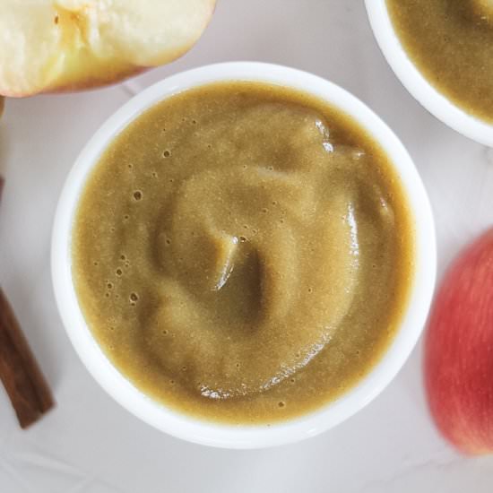 Hidden Veggie Pear Applesauce - Recipe photo by finishedwithsalt
