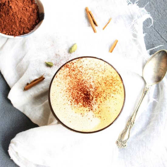 Spiced hot cocoa - Recipe photo by Beloved Kitchen