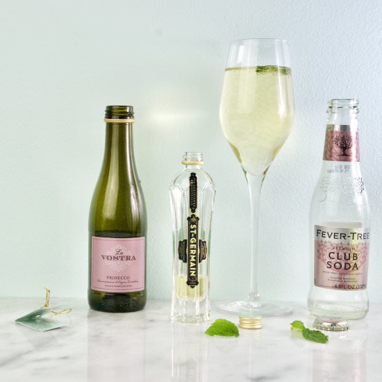 Hugo Spritz - Recipe photo by redhotandhungry