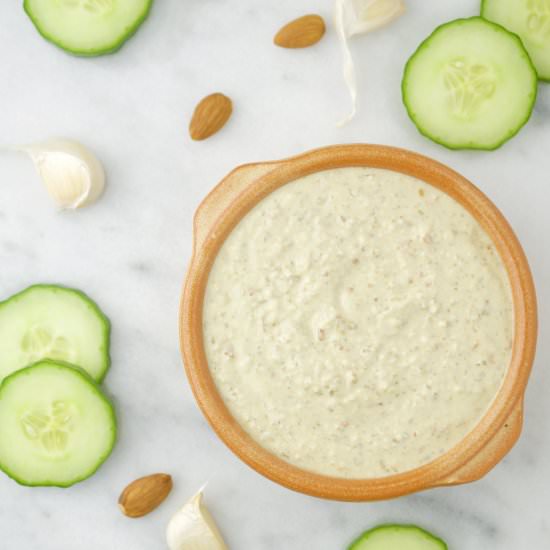 Vegan Caesar Dressing - Recipe photo by redhotandhungry
