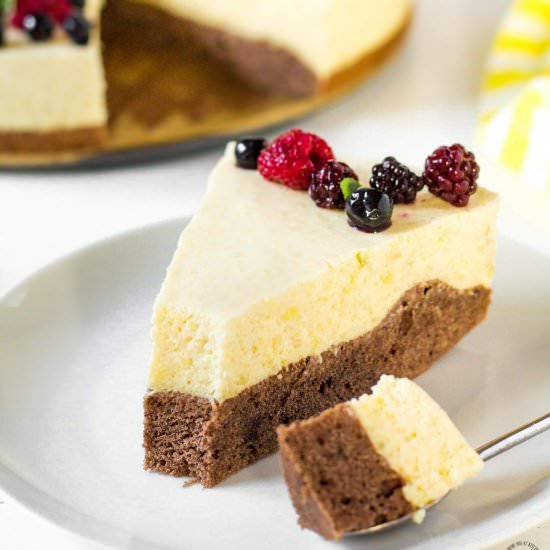 Mango Mousse Cake - Recipe photo by Blondie-ish at kitchen