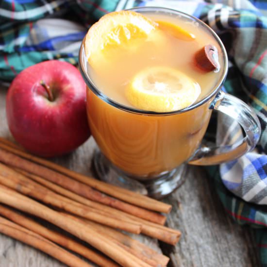 Slow Cooker Spiced Apple Cider - Recipe photo by thespeedyspatula