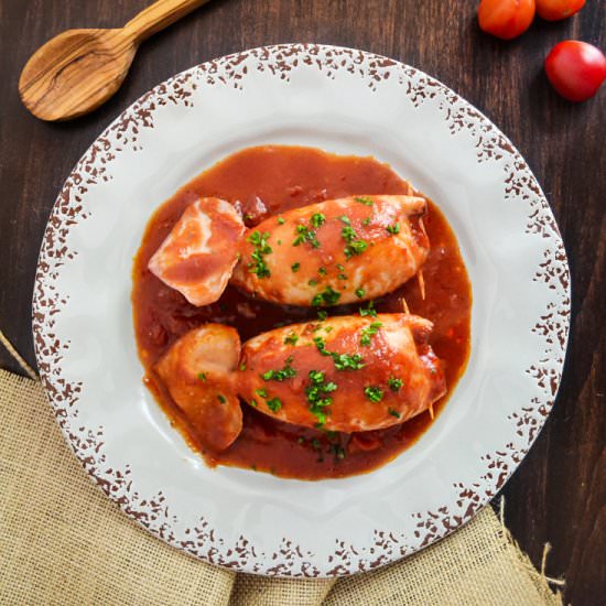 Stuffed Calamari - Recipe photo by CookingMyDreams