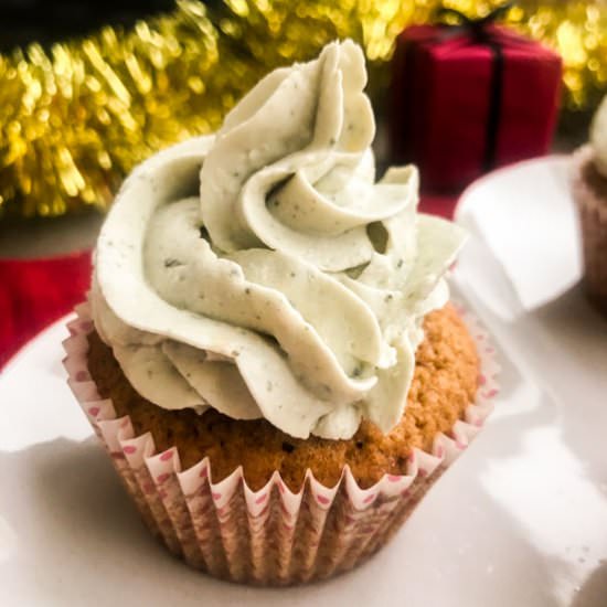 Gingerbread Blue Cheese Cupcakes - Recipe photo by alwaysusebutter