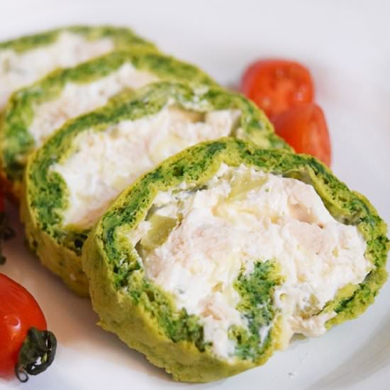 Chicken-Spinach Roll Ups - Recipe photo by ADkitchen