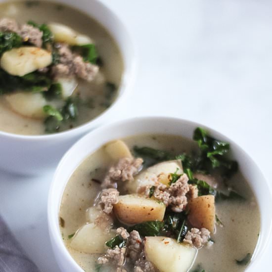 Whole30 Zuppa Toscana Soup - Recipe photo by finishedwithsalt