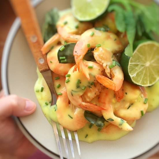 Malaysian Butter Prawns - Recipe photo by June-dArville