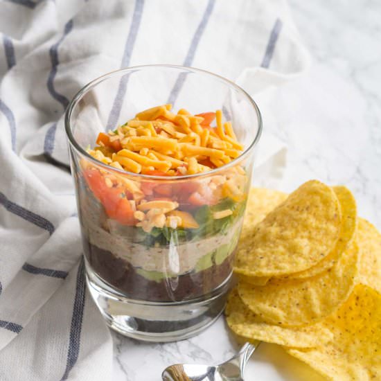 7 Layer Dip - Recipe photo by Smart Nutrition