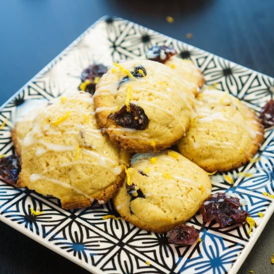 Orange Cranberry Cookies - Recipe photo by The Cookware Geek