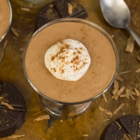 Mexican Hot Chocolate Mousse - Recipe photo by The Royally Baked