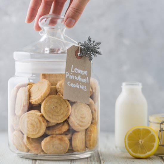 Lemon Pinwheel Cookies - Recipe photo by thehealthytart
