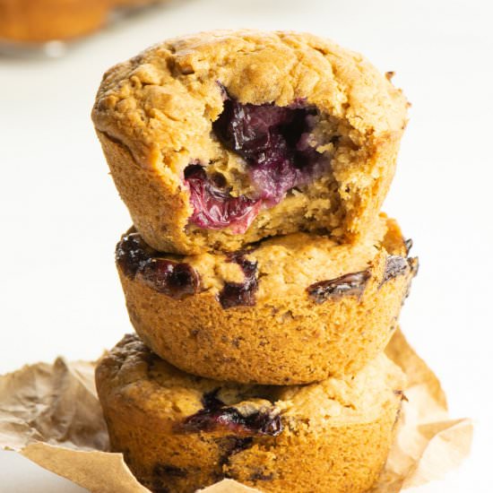Vegan Blueberry Muffins - Recipe photo by NamelyMarly