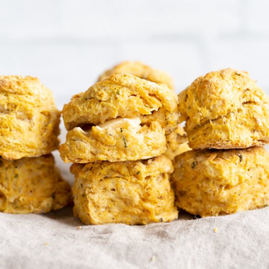 Oil Free Vegan Biscuits - Recipe photo by richa