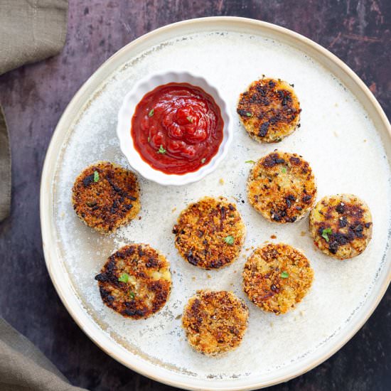 Potato Cauliflower Patties - Recipe photo by richa