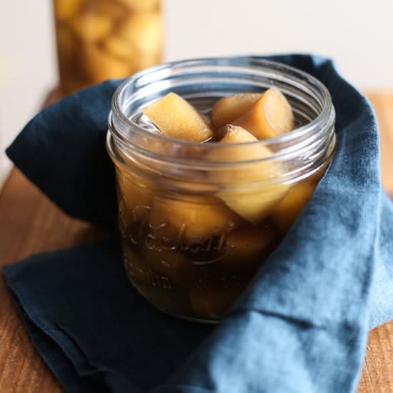 Homemade Stem Ginger in Syrup - Recipe photo by fromthelarder