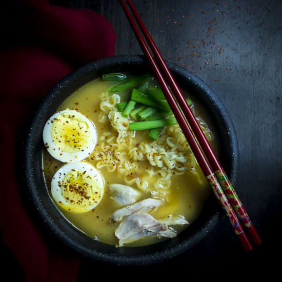 Leftover Turkey Instant Pot Ramen - Recipe photo by Went Here 8 This
