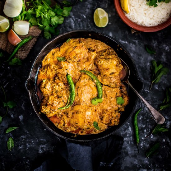 Hyderabadi Dum Ka Murgh (Chicken) - Recipe photo by Gastronomic Bong