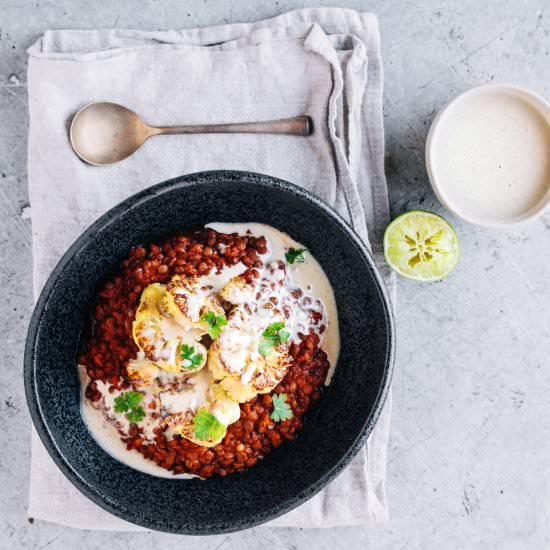 Vegan Mexican Spiced Lentils - Recipe photo by myvibrantkitchen
