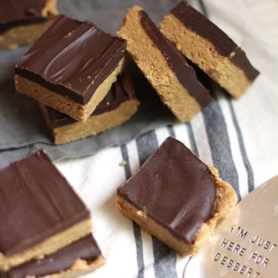 No Bake Peanut Butter Bars - Recipe photo by suebeehomemaker