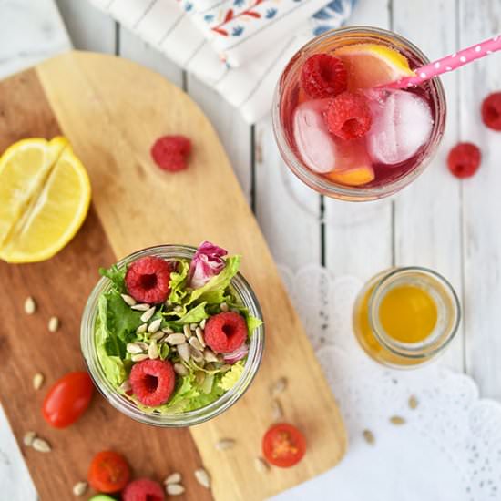 Lemon Ginger Wellness Dressing - Recipe photo by Woman in Real Life