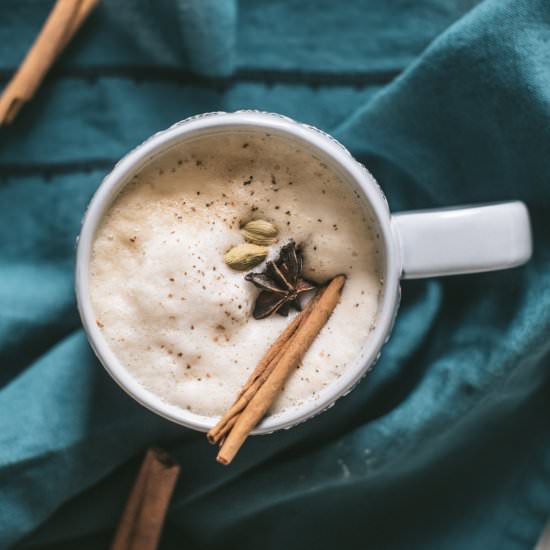 Dirty Chai Tea Latte - Recipe photo by maloneymade