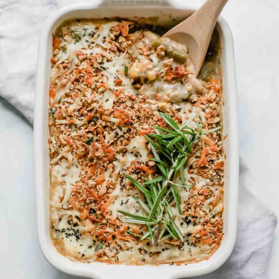 Baked Mixed Vegetable Casserole - Recipe photo by Jar Of Lemons