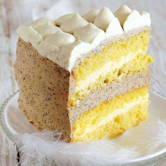 cake with coffee and vanilla cream - Recipe photo by Izaa