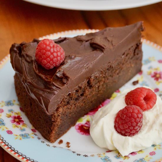 chocolate fudge cake - Recipe photo by whatjessicabakednext
