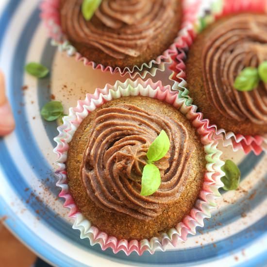 Chestnut Buckwheat Cupcakes - Recipe photo by June-dArville
