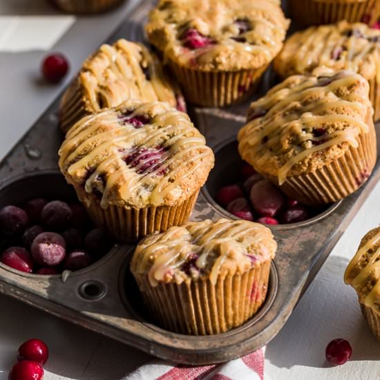Cranberry Orange Muffins - Recipe photo by Get Inspired Everyday