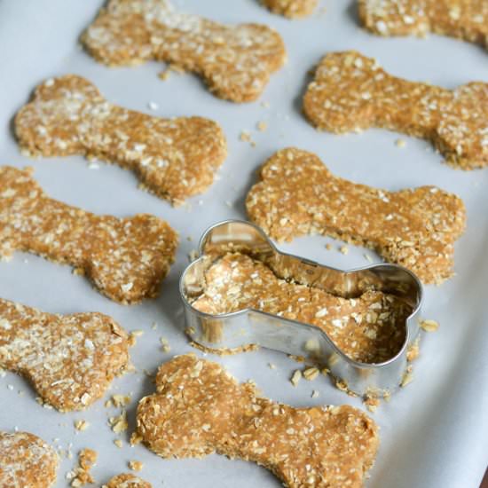 Three Ingredient Pup Cookies - Recipe photo by ambslovesfood