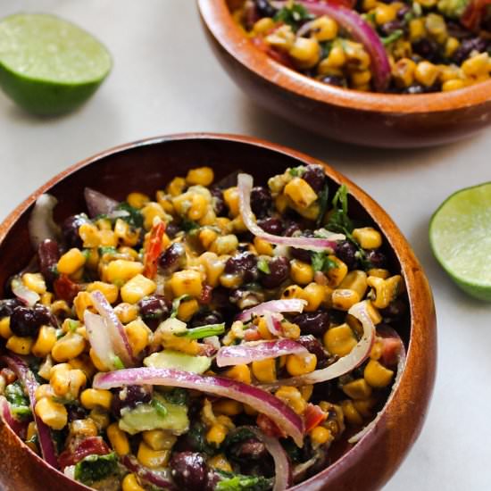 Spicy Southwestern Corn Salad - Recipe photo by Themommyspice