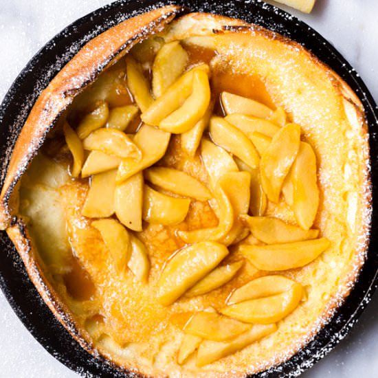 Apple Dutch Baby Pancake - Recipe photo by cookingformysoul
