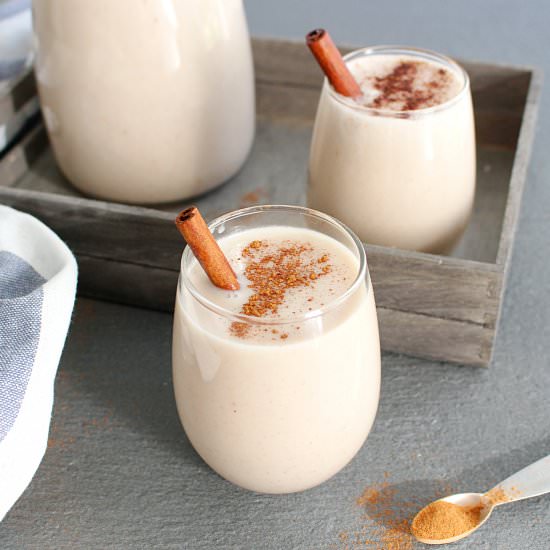 Easy Vegan Coquito - Recipe photo by babemadeblog