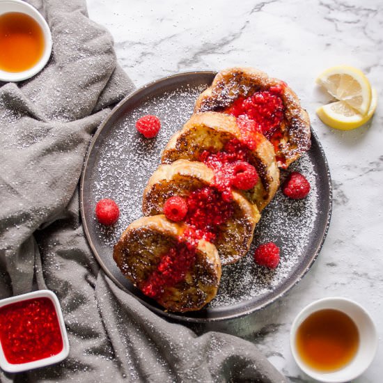 Eggnog French Toast - Recipe photo by More Than You Can Chew
