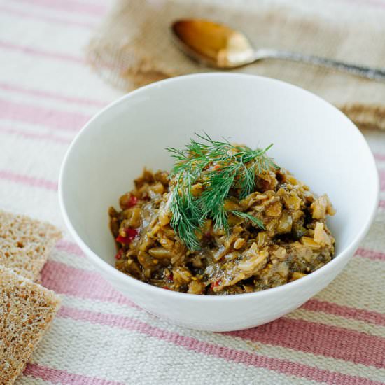 Eggplant Spread - Recipe photo by Arbuz.com