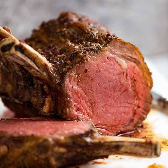 STANDING RIB ROAST (PRIME RIB) - Recipe photo by RecipeTin Eats