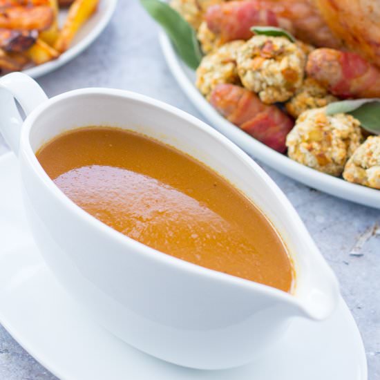 Easy Peasy Turkey Gravy - Recipe photo by easypeasyfoodie