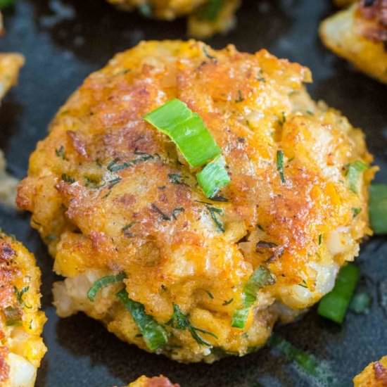 Shrimp Cakes - Recipe photo by peasandpeonies