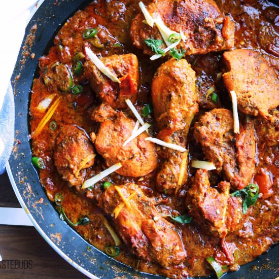 Chicken Tikka Karahi - Recipe photo by tickle those tastebuds
