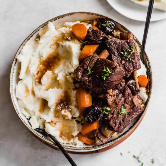 drunken braised short ribs - Recipe photo by wellseasonedstudio