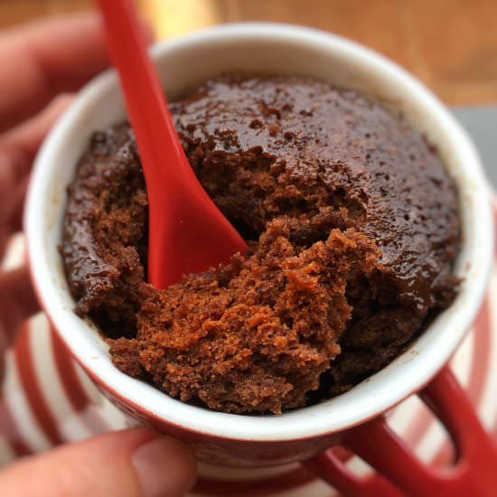 Nutella Mug Cake - Recipe photo by June-dArville