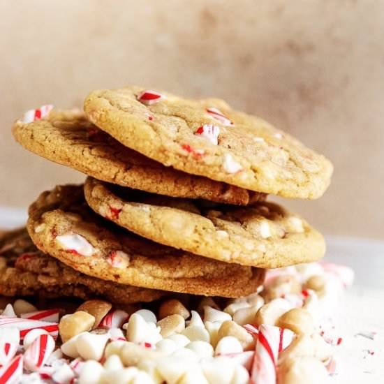 White Chocolate Candy Cane Cookies - Recipe photo by SprinklesandSeaSalt