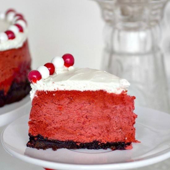 Instant Pot Red Velvet Cheesecake - Recipe photo by anne1456