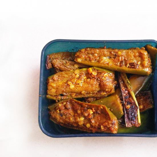Spicy Green Eggplant - Recipe photo by steamingpot