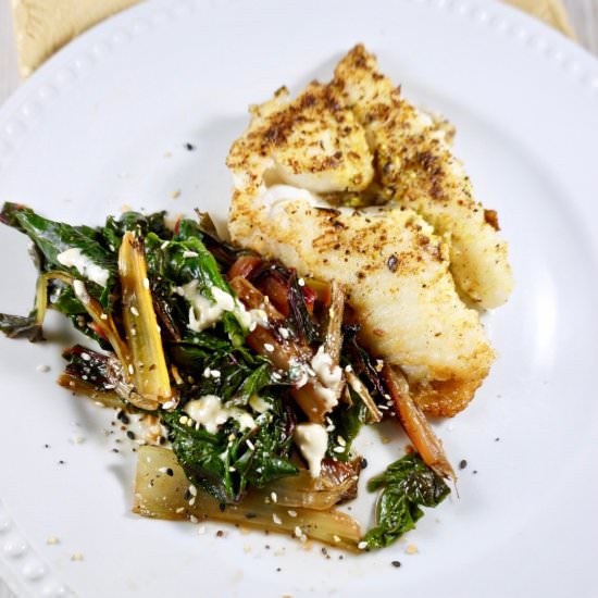 Pistachio Crusted Turbot - Recipe photo by A Wholesome New World