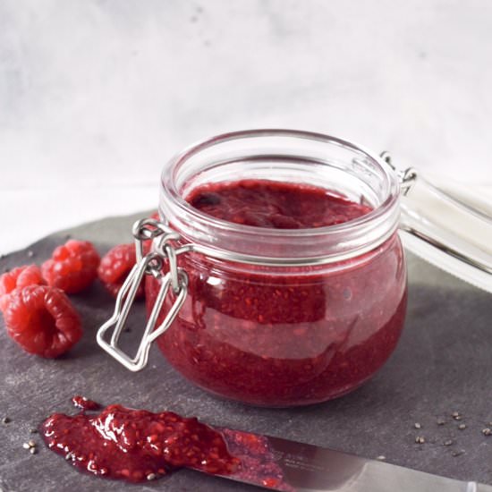 Chia Seed Jam - Recipe photo by Shivani Loves Food